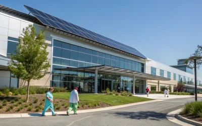 modern-hospital-with-solar-panels modern-hospital-with-solar-panels
